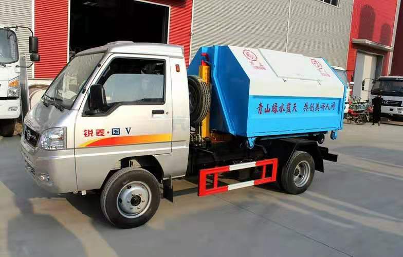凱馬3方廂式垃圾車-密封式垃圾車
