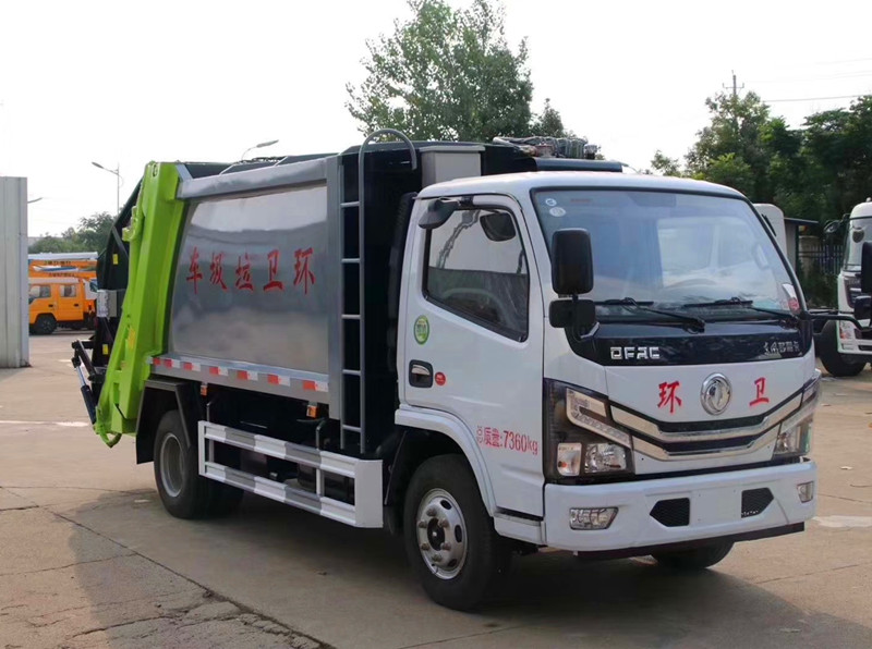 東風(fēng)D9多利卡垃圾車-垃圾車- 14方壓縮式垃圾車廠家直銷