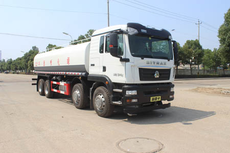 重汽汕德卡25噸灑水車(chē)-重汽汕德卡25立方灑水車(chē)