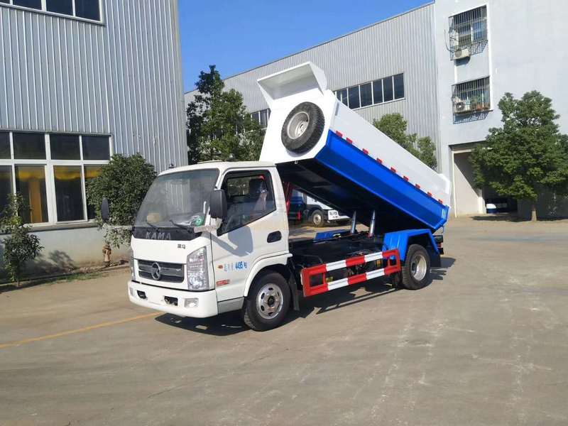 福田4方掛桶垃圾車-垃圾車-4方掛桶垃圾車價格報價-程力集團