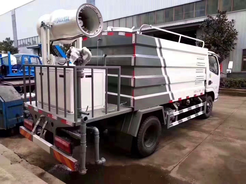 程力威牌CLW5040TDYKL6型多功能抑塵車-藍牌霧炮灑水車廠家直銷
