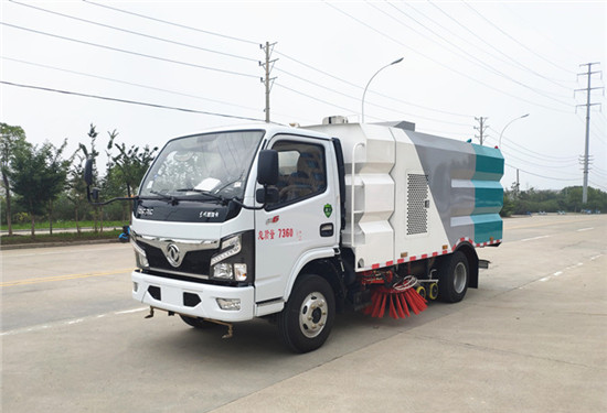 國六5.5方東風(fēng)福瑞卡洗掃車-清掃車-道路清掃車廠家銷售