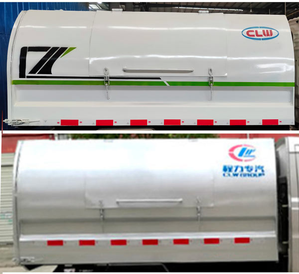 程力威牌CLW5030ZXLSC6型廂式垃圾車(chē)