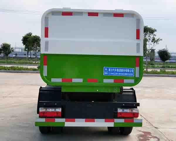 程力牌CL5040ZZZBEV型純電動自裝卸式垃圾車