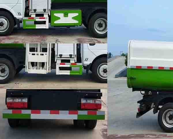 程力牌CL5040ZZZBEV型純電動自裝卸式垃圾車