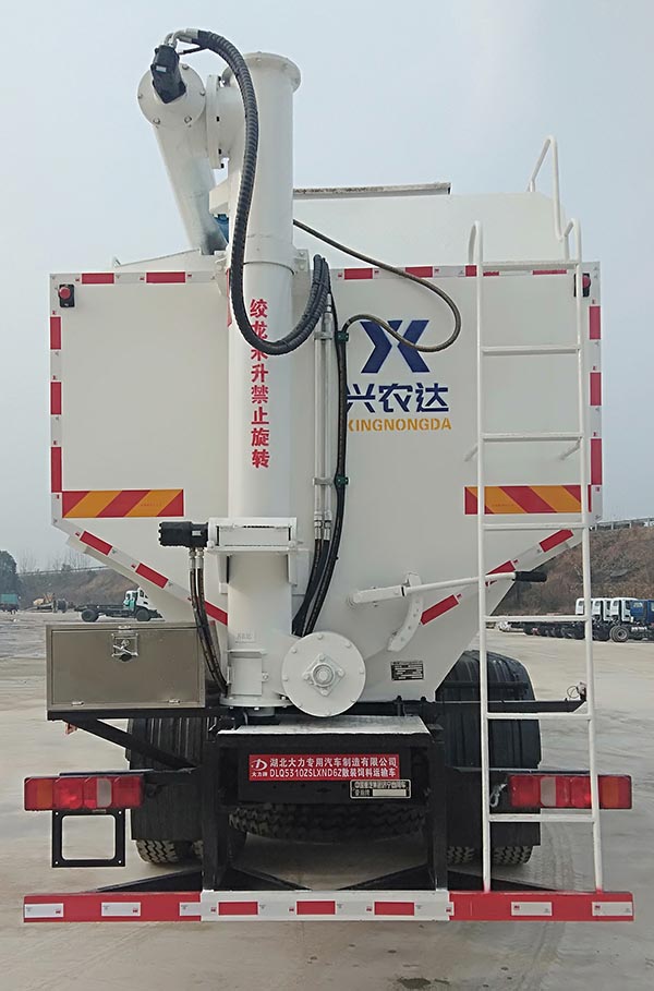 大力牌DLQ5310ZSLXND6Z型散裝飼料運(yùn)輸車