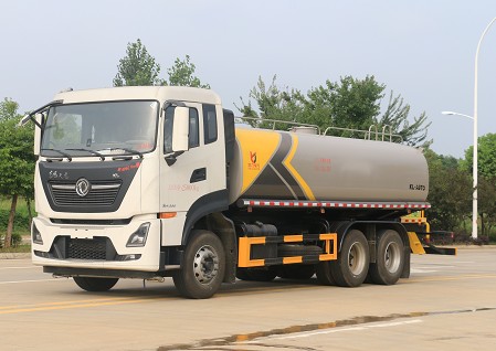 國六東風(fēng)天龍18方后雙橋灑水車圖片
